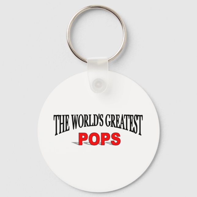 The World's Greatest Pops Key Ring (Front)