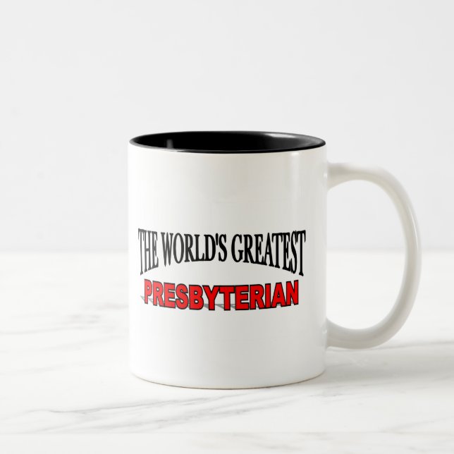 The World's Greatest Presbyterian Two-Tone Coffee Mug (Right)