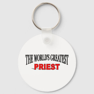 The World's Greatest Priest Key Ring