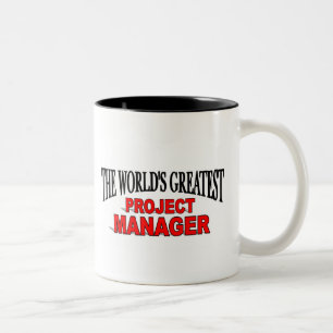 The World's Greatest Project Manager Two-Tone Coffee Mug