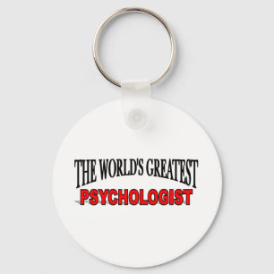 The World's Greatest Psychologist Key Ring