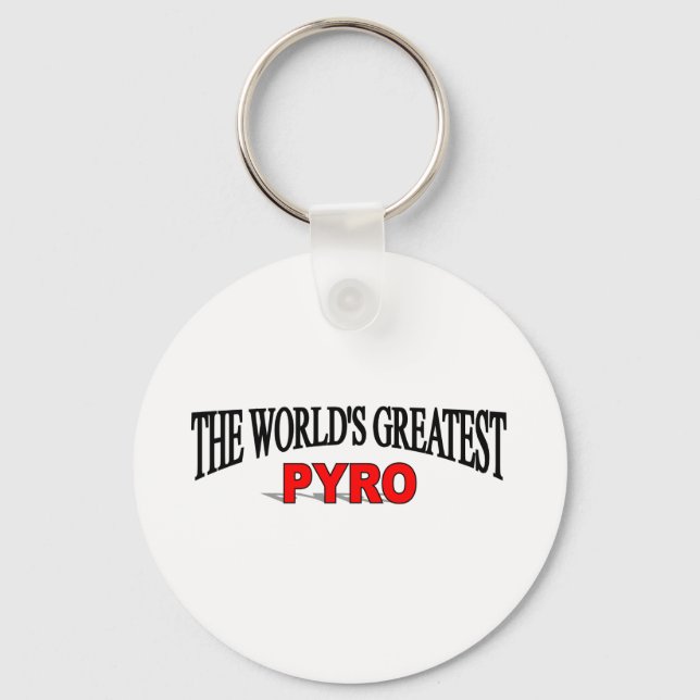 The World's Greatest Pyro Key Ring (Front)