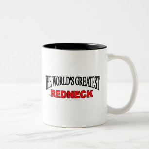 The World's Greatest Redneck Two-Tone Coffee Mug
