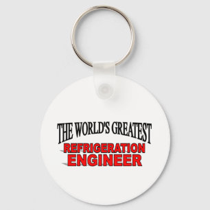 The World's Greatest Refrigeration Engineer Key Ring