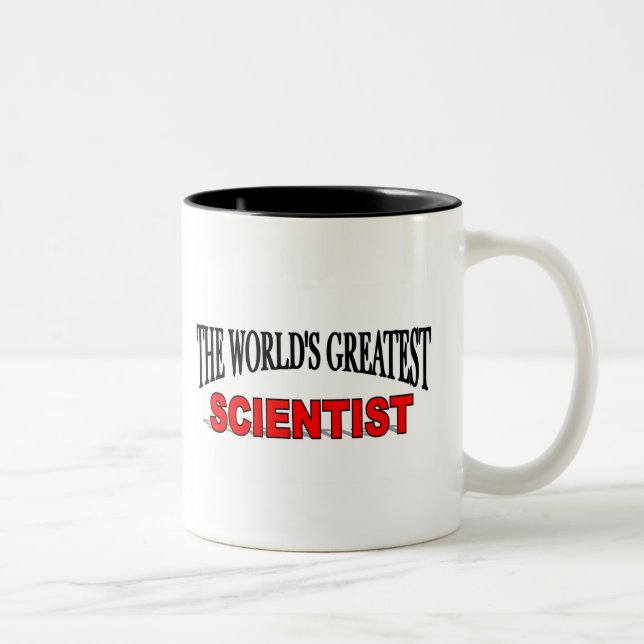 The World's Greatest Scientist Two-Tone Coffee Mug (Right)