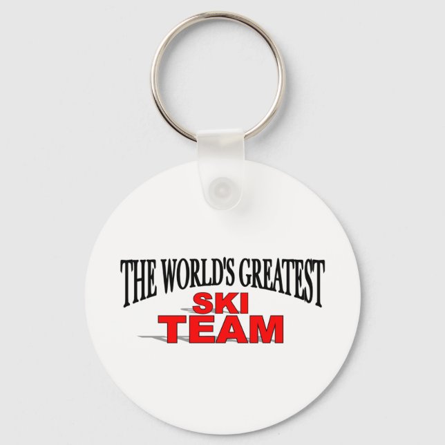The World's Greatest Ski Team Key Ring (Front)