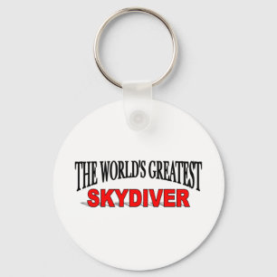 The World's Greatest Skydiver Key Ring