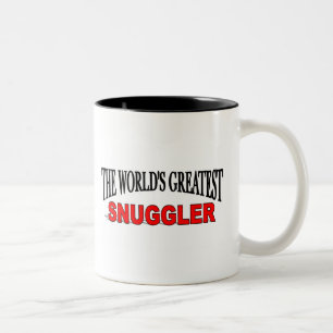 The World's Greatest Snuggler Two-Tone Coffee Mug