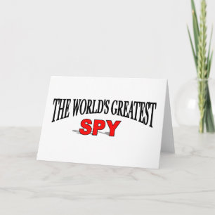 The World's Greatest Spy Card