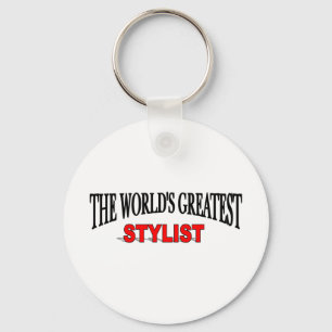 The World's Greatest Stylist Key Ring
