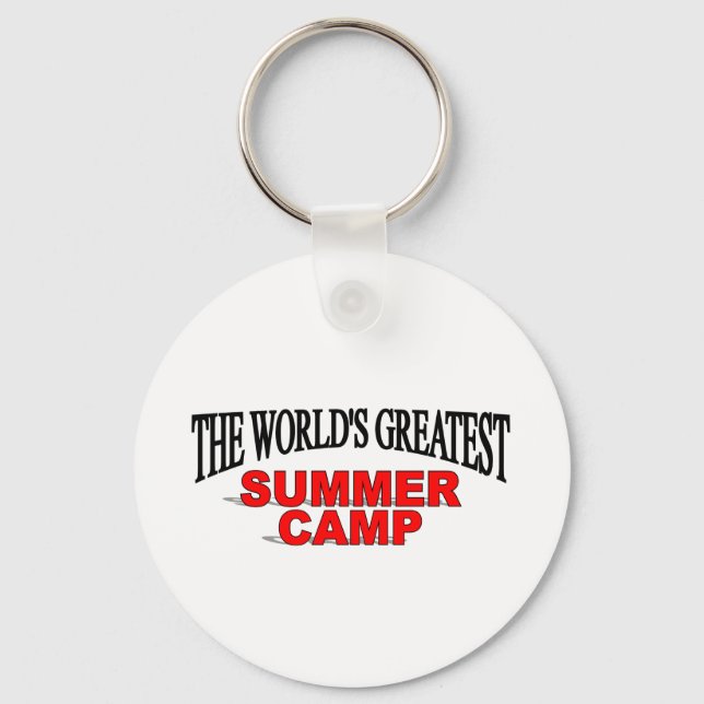 The World's Greatest Summer Camp Key Ring (Front)