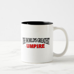 The World's Greatest Umpire Two-Tone Coffee Mug