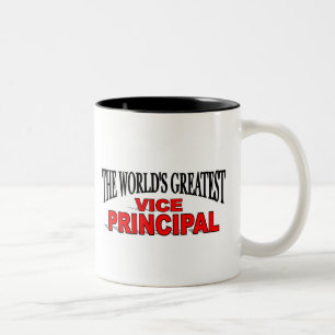 The World's Greatest Vice Principal Two-Tone Coffee Mug