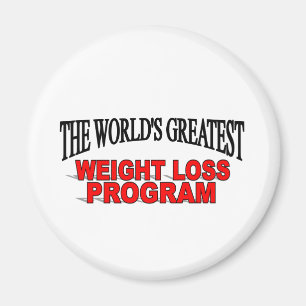 The World's Greatest Weight Loss Program Magnet