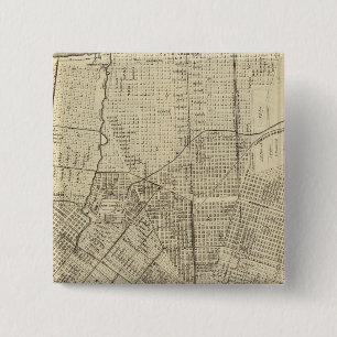The World's Industrial 15 Cm Square Badge