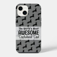 The Worlds Most Awesome Dachshund Dad Gift