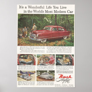 The World's Most Modern Car Poster