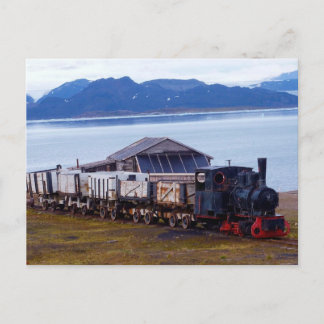 The world's northernmost train, Svalbard Postcard