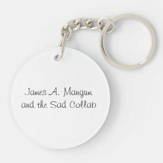 The World's Saddest keychain! Key Ring