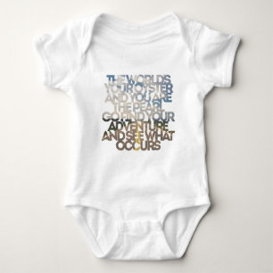 The World's Your Oyster Baby Bodysuit