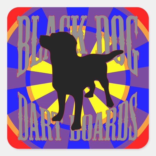 The Worm Hole Square Sticker (Front)