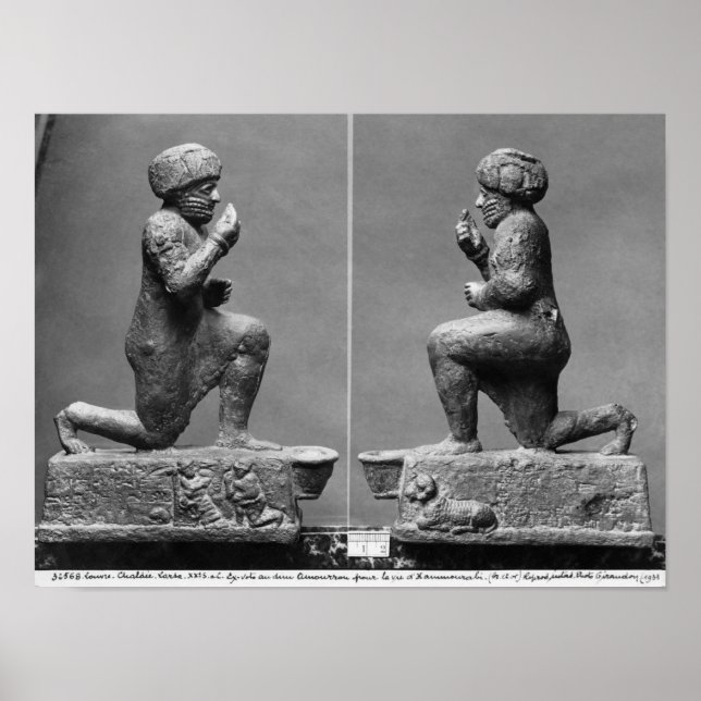 The worshipper from Larsa, also known as King Poster (Front)