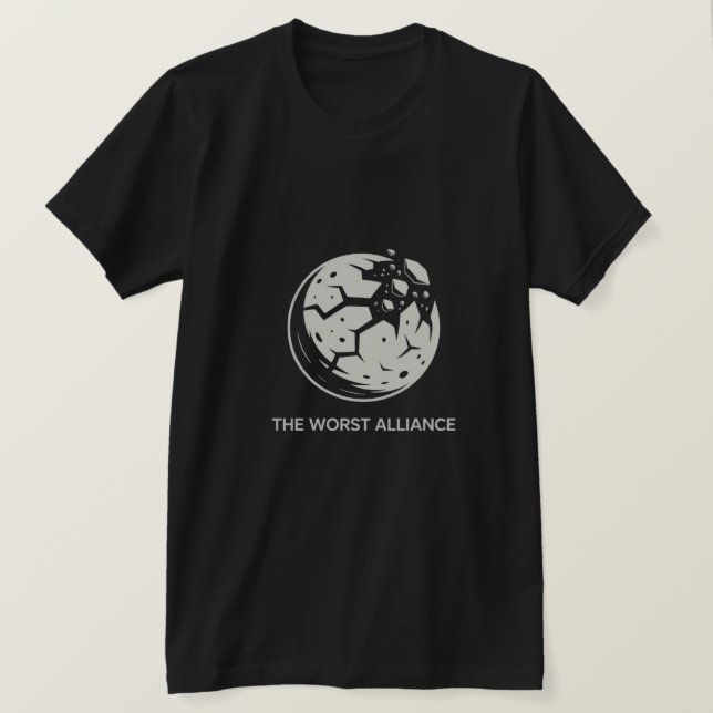 The Worst Alliance Shattered Planet Graphic  T-Shirt (Design Front)