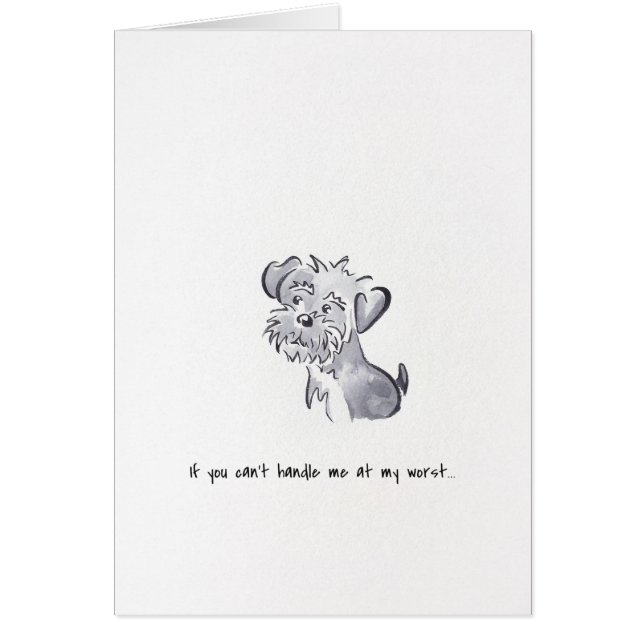 "The Worst" Card (Front)