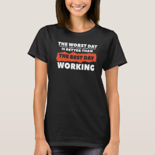 The Worst Day Thinking About Home Improvement Hand T-Shirt