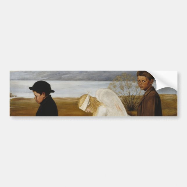 The Wounded Angel Bumper Sticker (Front)