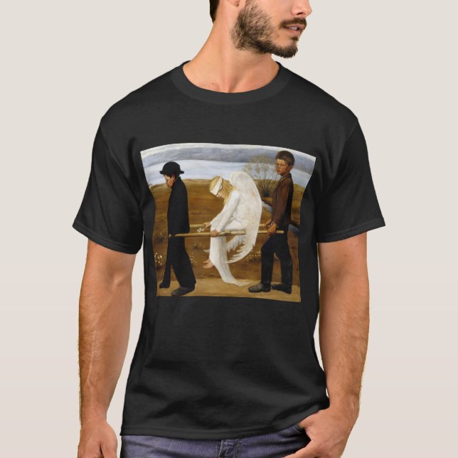 The Wounded Angel by painting Hugo Simberg, 1903 T-Shirt (Front)