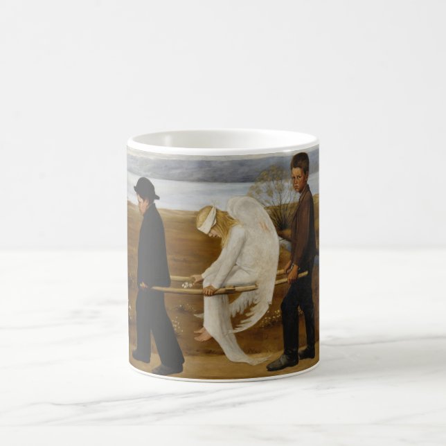 The Wounded Angel Coffee Mug (Center)