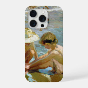 The wounded foot painting by Joaquin Sorolla iPhone 15 Pro Case