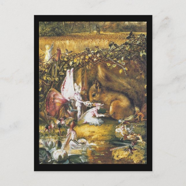 The Wounded Squirrel Postcard (Front)