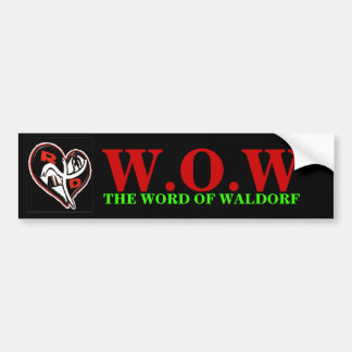 The WOW Bumper Sticker