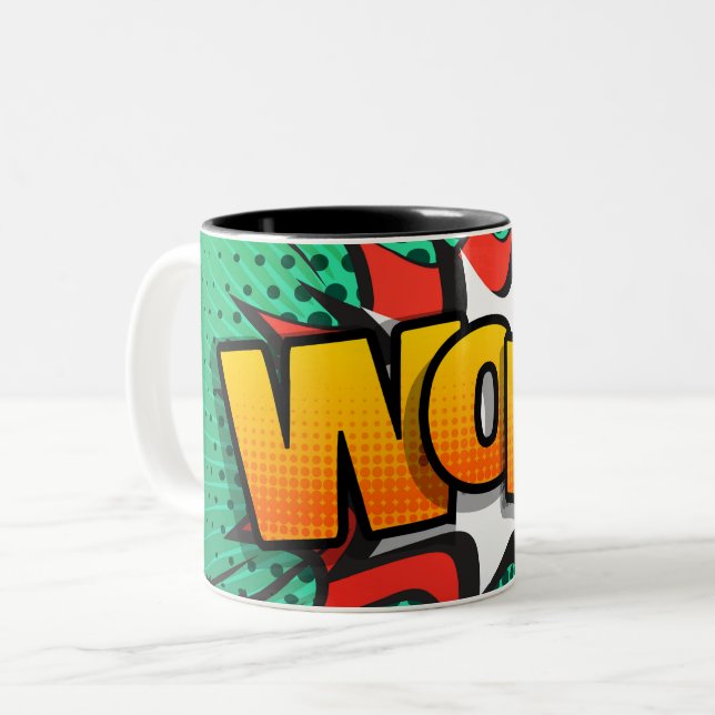 The WOW Mug (Front Left)