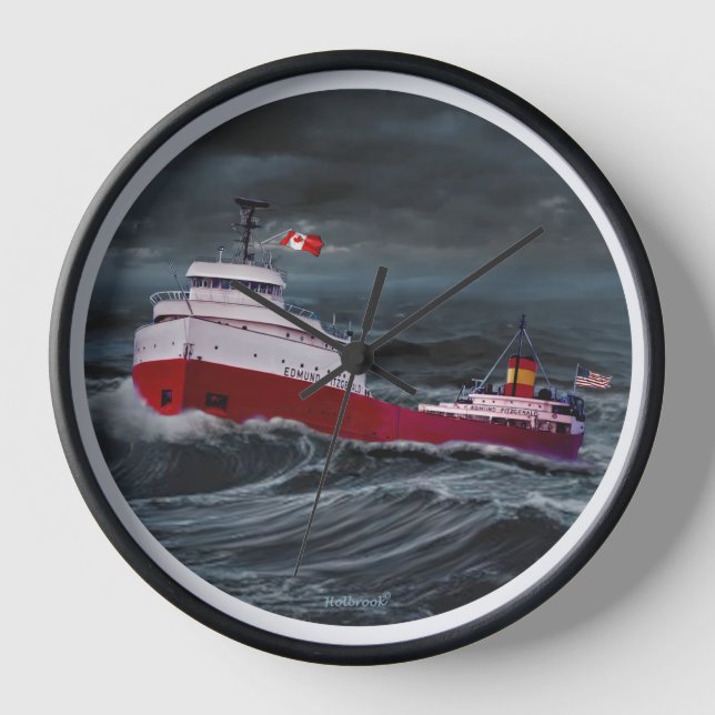THE WRECK OF THE EDMUND FITZGERALD CLOCK (Front)