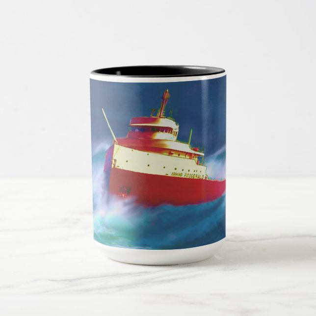  THE WRECK OF THE EDMUND FITZGERALD MUG (Center)