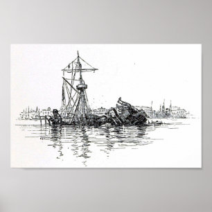 The Wreck of the Maine Poster