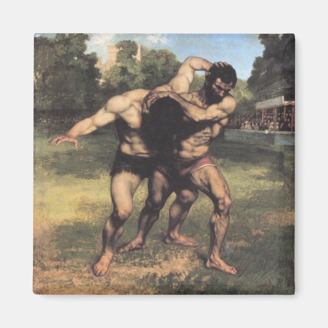 The Wrestlers Magnet (Front)