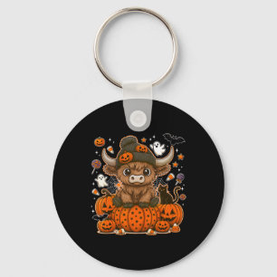 The Wrestling Pumpkin Halloween Costume Key Ring