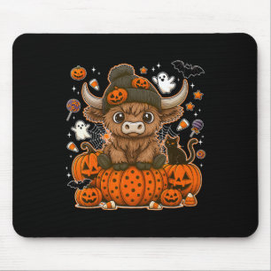 The Wrestling Pumpkin Halloween Costume Mouse Pad