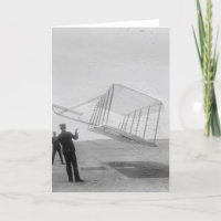 The Wright Brothers test flight
