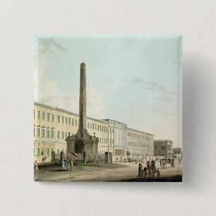 The Writers' Buildings, Calcutta, plate 30 from 'O 15 Cm Square Badge