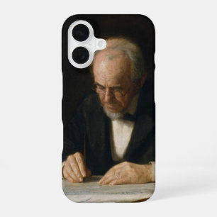 The Writing Master by Thomas Eakins iPhone 16 Case