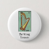 The Wrong Trousers El Arpa Pin
