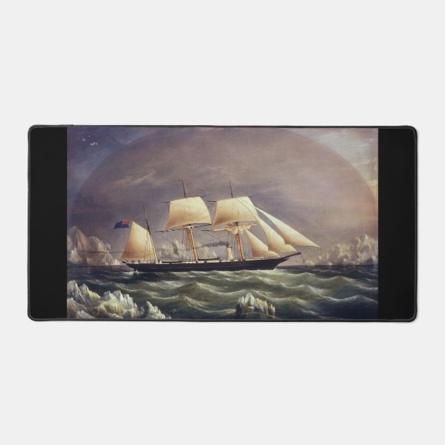 The Yacht Fox 1900s Desk Mat (Front)