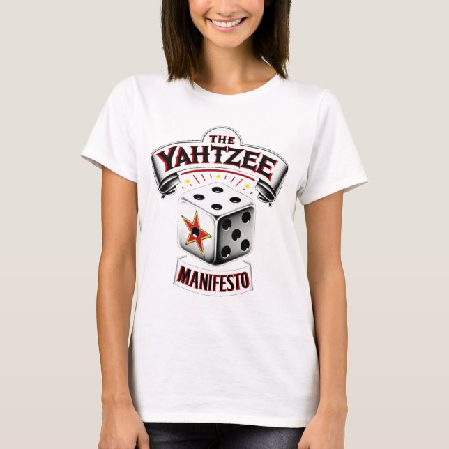 The Yahtzee Manifesto Banner T-Shirt - Women's (Front)