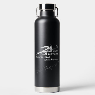 The Yass Method signed water bottle