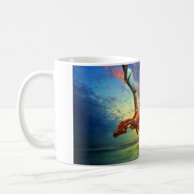 The Year of the Dragon Coffee Mug (Left)